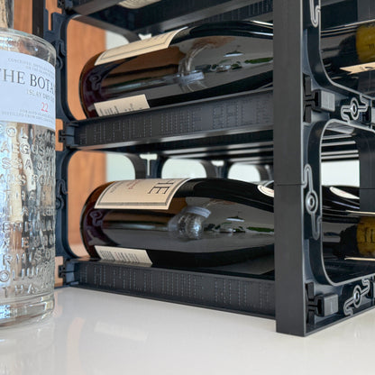 Modular Wine Rack System 6+ Bottles Kit